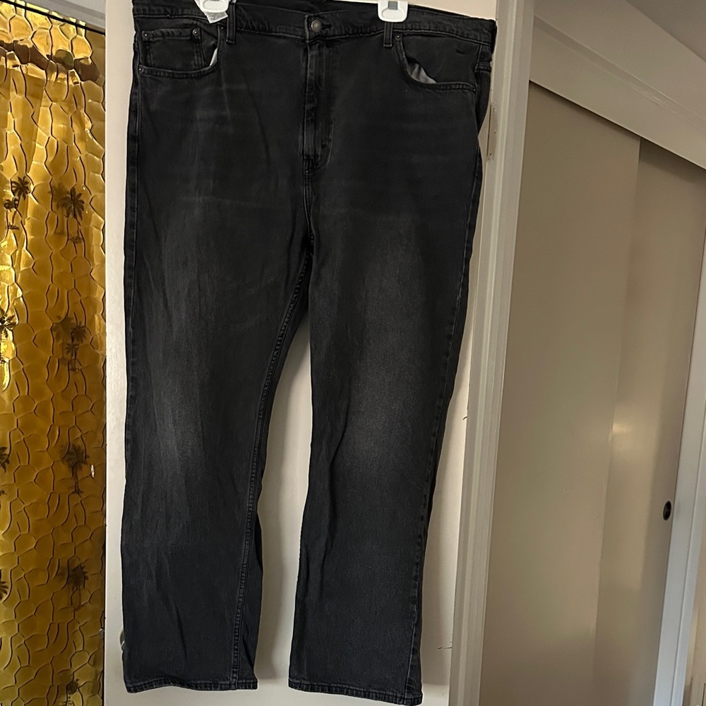 Levi’s 569 Men's Black Jeans Loose Straight Fit